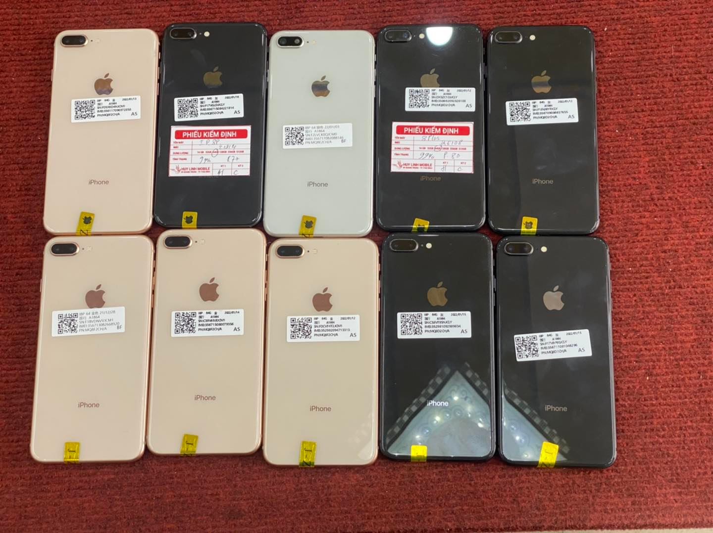 iphone 8 plus cũ thái bình
